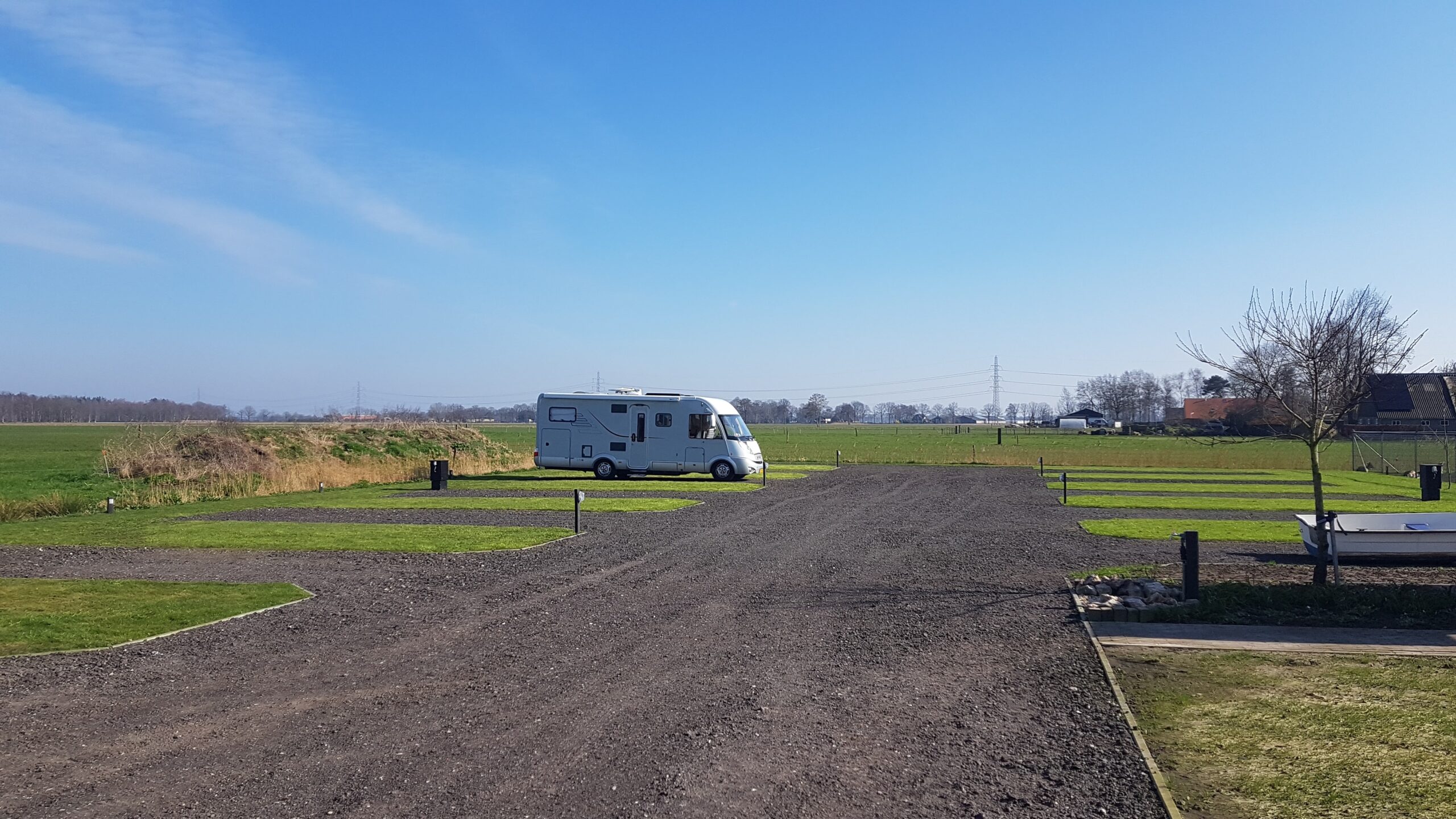 Nieuwe camperplaats in Punthorst