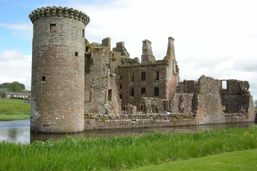 Caerlaverock castle in Ierland