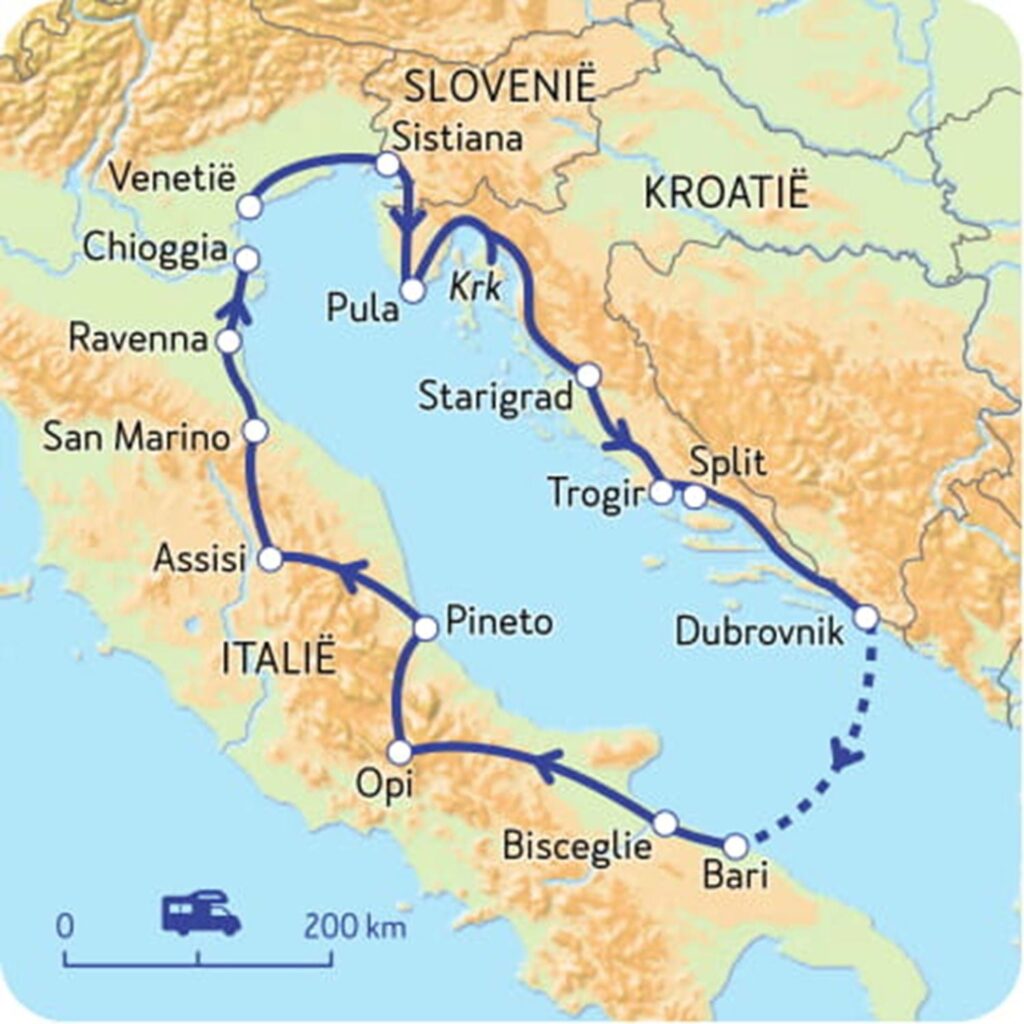 italië-en-kroatië-rondje-adriatische-zee-kaartje