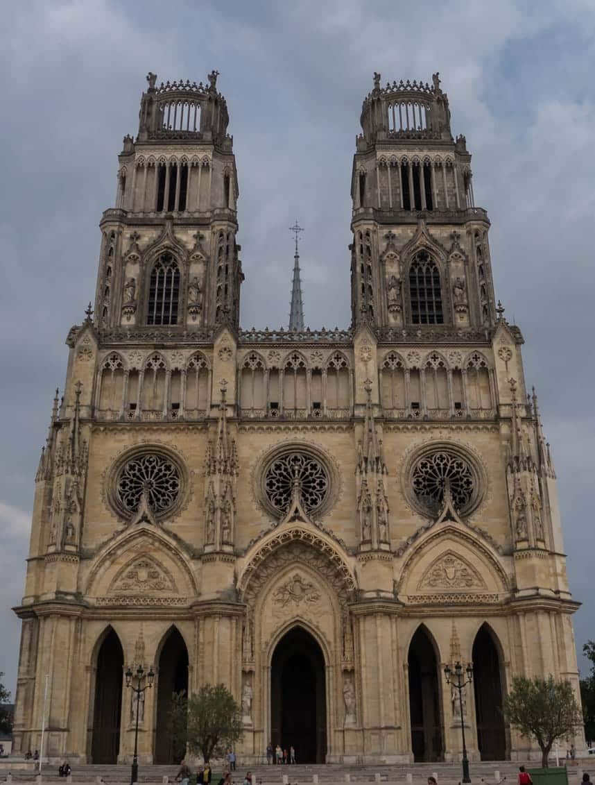 De kathedraal in Orléans