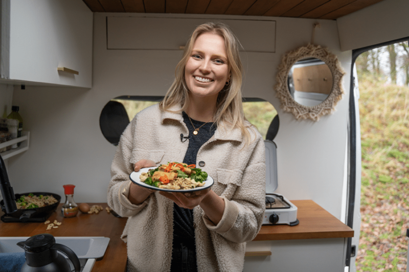 Koken in de camper