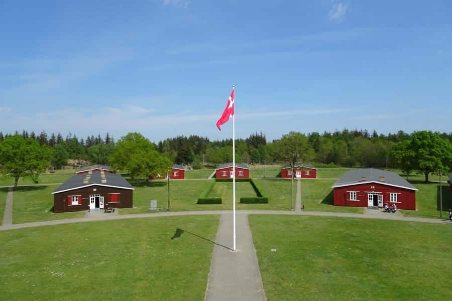 Kamp Frøslev Grensgebied Duitsland Denemarken