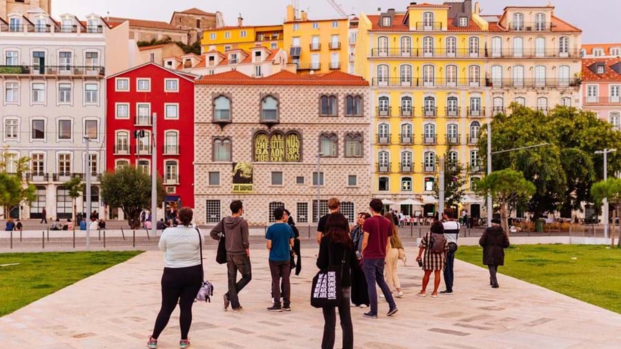 Kleurrijke stadsgevels - Portugal