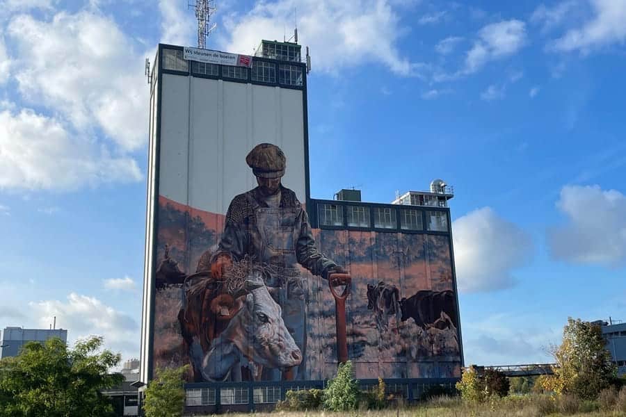 Silo art in Lochem