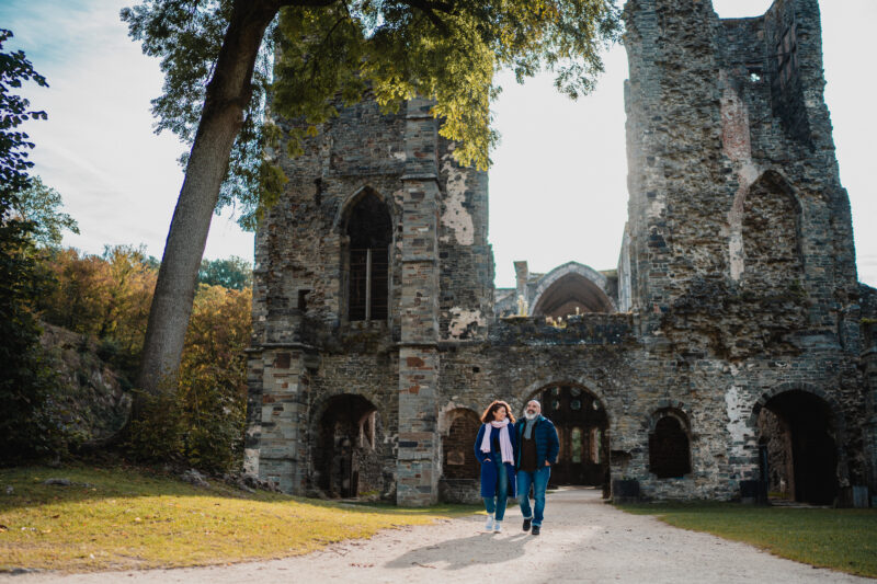Balade en couple dans l’Abbaye de Villers-la-Ville