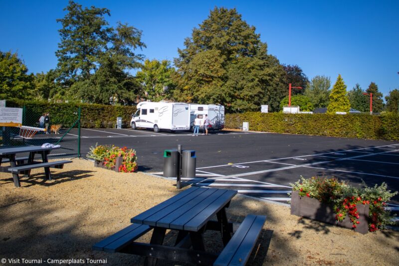 Aire de motorhomes de Tournai